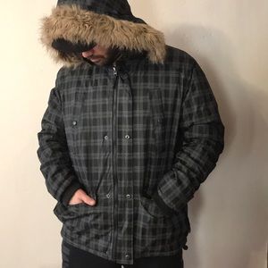 Men’s warm snowboarders jacket